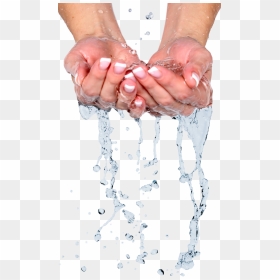 Mãos Com Agua Png, Transparent Png - drinking water background png