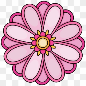Imagination Pictures Of Flowers To Color Free Printables - Free Printable Flower Clipart, HD Png Download - colorful floral design png