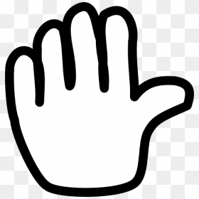 Thumb Image - Goodbye Hand Clip Art, HD Png Download - hand symbol png