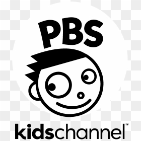 Pbs Logo Black And White - Pbs Kids Channel Logo, HD Png Download - pbs logo png