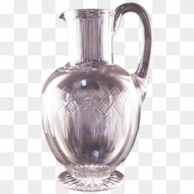 Cut Glass Water Jug - Vase, HD Png Download - jug png