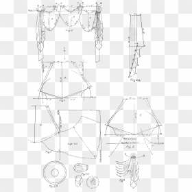 Digital Curtain Design Background Downloads - Technical Drawing, HD Png Download - technical png