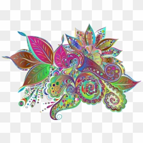 Decorative Arts, HD Png Download - colorful floral design png