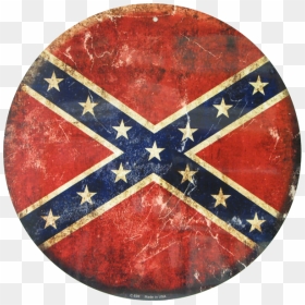 Rebel Flag Weathered - Confederate Flag Art, HD Png Download - confederate flag png