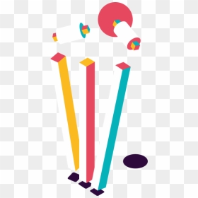Cricket Stumps Clip Art, HD Png Download - cricket png images