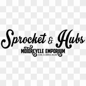 Sprocket Logo-01 - Calligraphy, HD Png Download - royal enfield bullet png