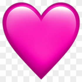 •pink Heart ❤ Pinkheart Emoji Emoticon Iphone Iphoneem - Picsart Emoji, HD Png Download - pink heart emoji png