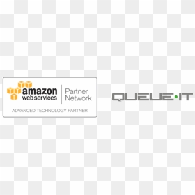 Amazon Web Services & Queue-it Partner To Handle High - Amazon Web Services, HD Png Download - aws logo png