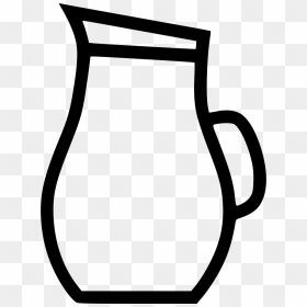 Jug Of Water Comments - Jug Black And White Png, Transparent Png - jug png