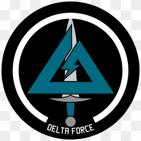 Official Delta Force Logo, To Pin On Pinterest - Charing Cross Tube Station, HD Png Download - delta logo png