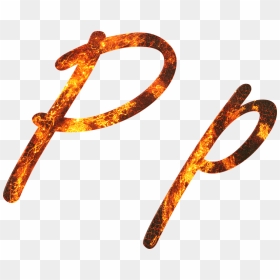 P Fonts, HD Png Download - fire embers png