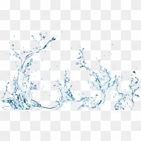 Muestra De Agua Raindrop Png Transparente - Transparent Background Water Splash Transparent, Png Download - agua png