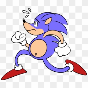 Run Sonic Run , Png Download - Sonic Running Side View Png, Transparent Png - run png