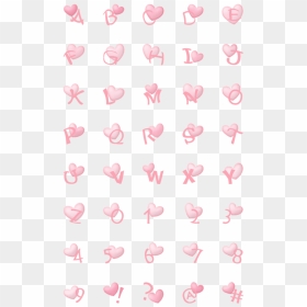 Lilac, HD Png Download - pink heart emoji png