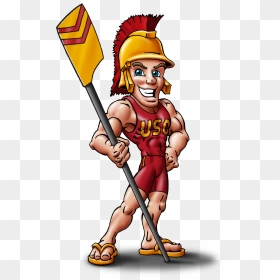 Sponsor A Rower - Southern California University Trojan Mascots, HD Png Download - usc png