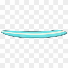 Surfboard Horizontal, HD Png Download - blue rectangle png