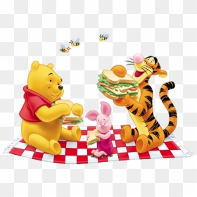 Winnie The Pooh Picnic - Winnie The Pooh Png, Transparent Png - picnic png