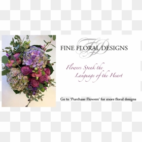 Bouquet, HD Png Download - colorful floral design png