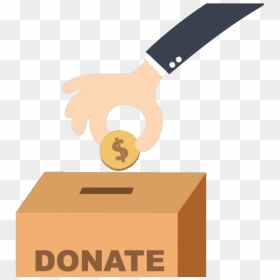 Donate Png Vectors - Transparent Donation Box Png, Png Download - donate png