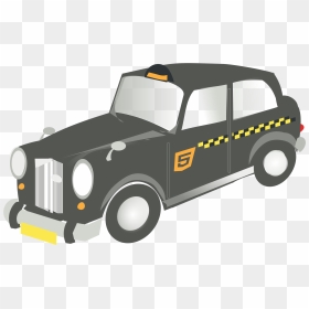 Draw Taxi - British Taxi Clip Art, HD Png Download - taxi png