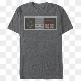 Nintendo Controller Shirt - Nintendo Controller, HD Png Download - nes controller png