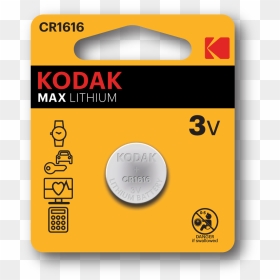 Kodak Max Cr Button Cells - Kodak Cr1220, HD Png Download - kcr images png