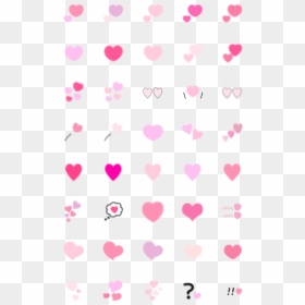 Heart, HD Png Download - pink heart emoji png