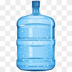 Carbonated Water Glass Jug Royalty - Water Jug Clipart, HD Png Download - agua png