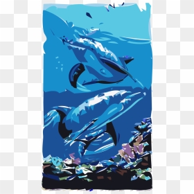 Abstract Dolphins Clip Arts - Clip Art, HD Png Download - dolphins png