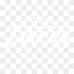 Download Washingtonwizards - Lakers Black And White, HD Png Download - lakers png
