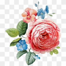 Flower, HD Png Download - colorful floral design png