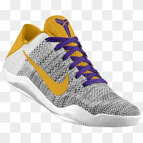 Transparent Kobe Png - Kobe Laker Color Shoes, Png Download - lakers png