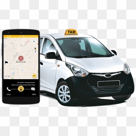 Few Ways To Book Taxi Online In Nepal - Hyundai Eon D Lite, HD Png Download - taxi png