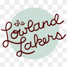 Story The Lowland Lakers Clipart , Png Download - Calligraphy, Transparent Png - lakers png