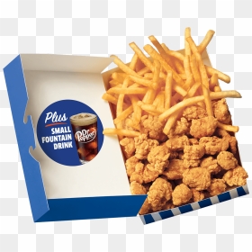 Jack In The Box Popcorn Chicken, HD Png Download - chicken fry png