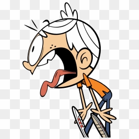February Clipart Subway Art - Loud House Lincoln Png, Transparent Png - run png
