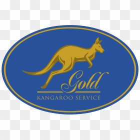 Gold Kangaroo Service Logo Png Transparent - Kangaroo, Png Download - kangaroo png