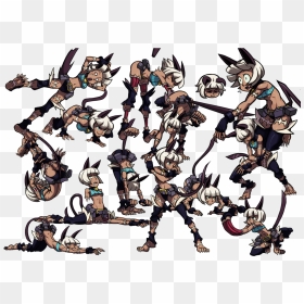 Skullgirls Frame By Frame, HD Png Download - yaranaika png