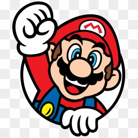 Super Mario Art, HD Png Download - mario head png