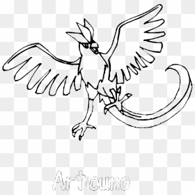Coloring Pages Pokemon - Pokemon Coloring Pages Articuno, HD Png Download - articuno png