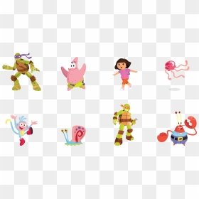 Cartoon, HD Png Download - spongebob characters png