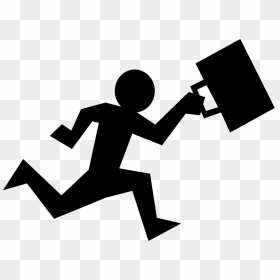 Rat Race - Leave Work Early Clipart, HD Png Download - run png