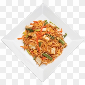Tofu Pad Thai 400 - Fried Noodles, HD Png Download - chicken fry png