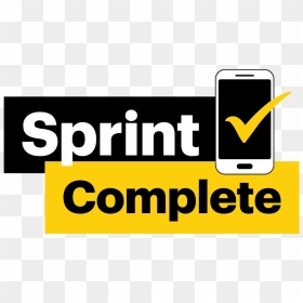 Sprint Complete Logo, HD Png Download - sprint logo png