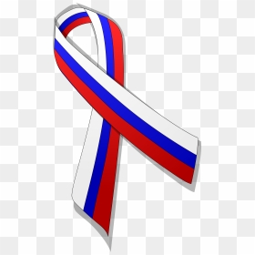 Thumb Image - Russian Ribbon Png, Transparent Png - russian flag png
