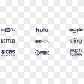 Transparent Hbo Now Logo Png - Streaming Services Logos, Png Download - hbo logo png