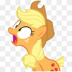 Applejack Vector - 13 Shocked - Applejack Vector, HD Png Download - shocked png