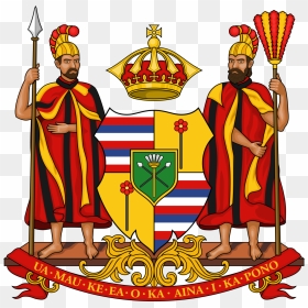 Hawaiian Royal Coat Of Arms, HD Png Download - kamehameha png