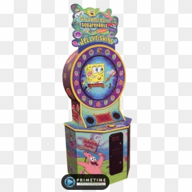 Spongebob Squarepants Jelly Fishing Redemption Arcade - Spongebob Arcade Game, HD Png Download - spongebob characters png