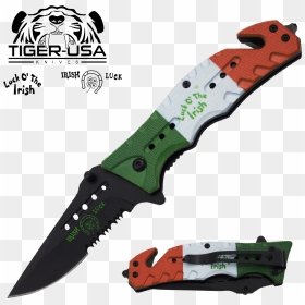 Irish Pride "irish Luck® - Dont Tread On Me Knife, HD Png Download - confederate flag png